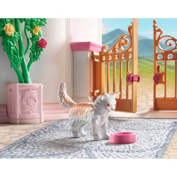 PLAYMOBIL 71845 Palats med kungligt par och 2 tron, De magiska prinsessorna, 421 bitar, Från 4 år