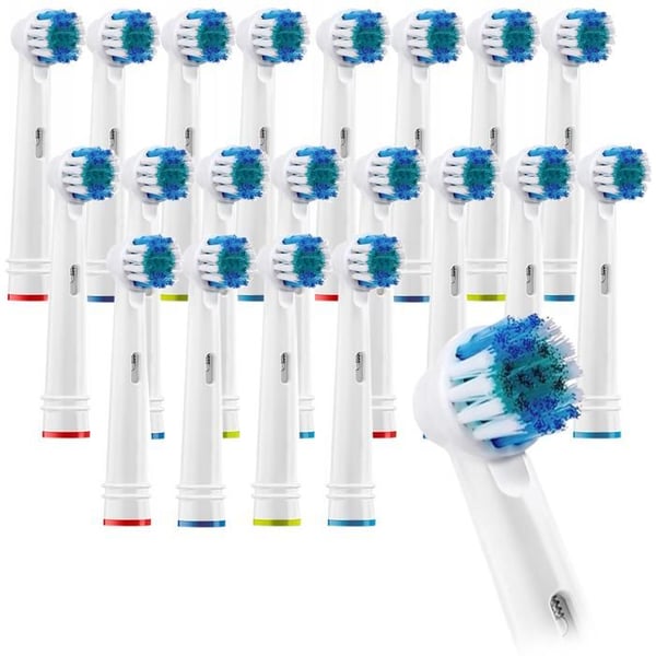 Ersättningsborstar - Oral B - Precision Clean - 20 stycken - Effektiv daglig rengöring