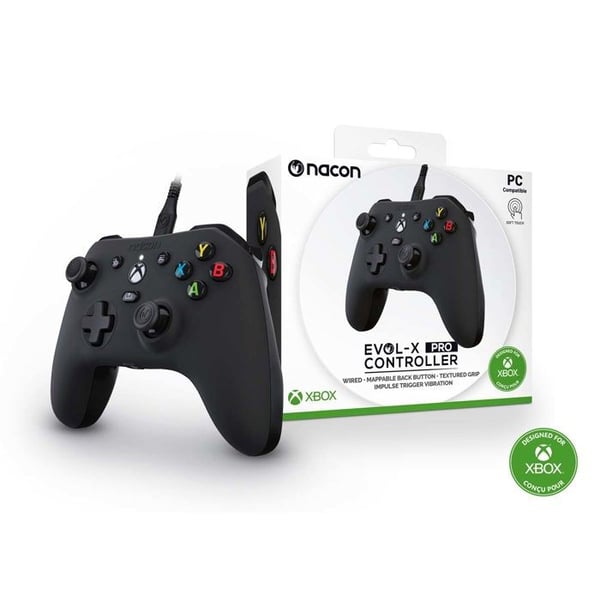 Gamepad - NACON - EVOL-X - Trådbunden - Avtagbar kabel 3m - Kompatibel med Xbox/PC
