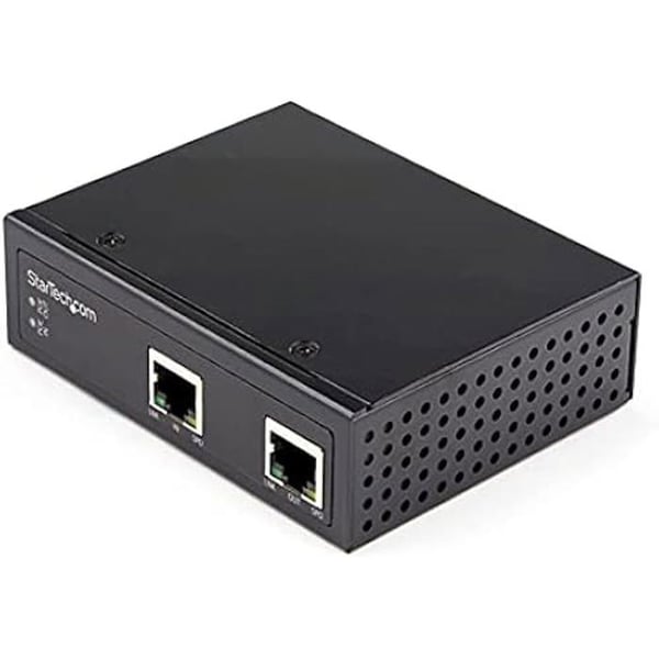 Gigabit PoE Repeater - STARTECH.COM - 1 Port - 60W - 100m - Industriell Nätverksförstärkare Gigabit PoE Repeater - STARTECH.COM - 1 Port - 60W - 100m - Industriell Nätverksförstärkare