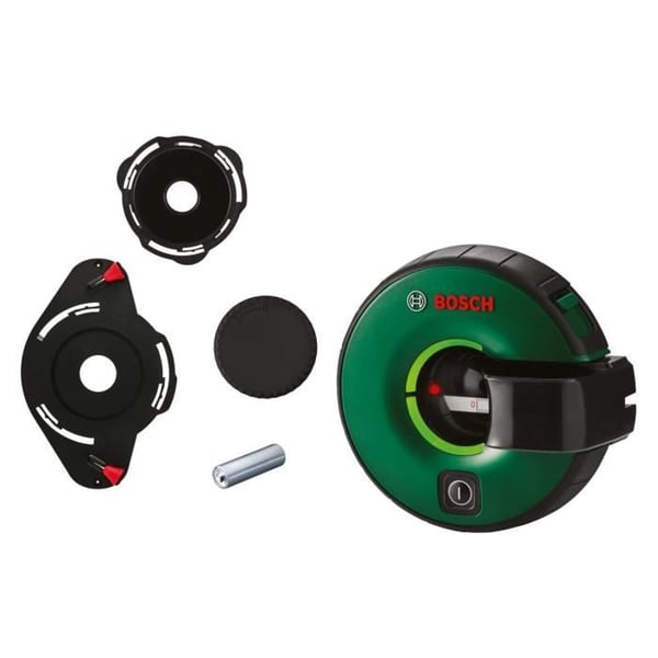 Bosch laserlinjemåttband - Atino Basic (1,5 m måttband, 1 gelpad, 1 1,5 V LR6 (AA) batteri)