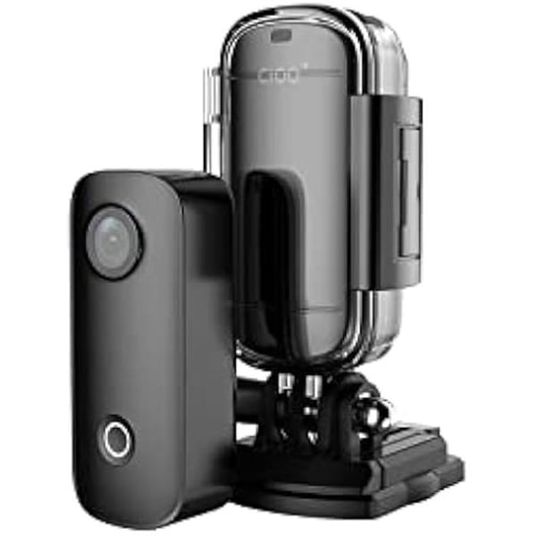 Actionkamera - SJCAM - C100+ - Hög kvalitet - Svart färg - Enkel delning