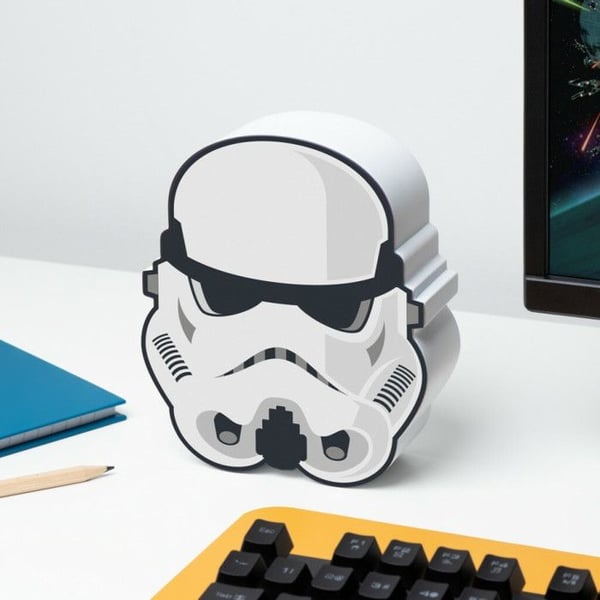 Lampe 2D - PALADONE - STORMTROOPER - LED - 16CM - Indendørs - Moderne Design