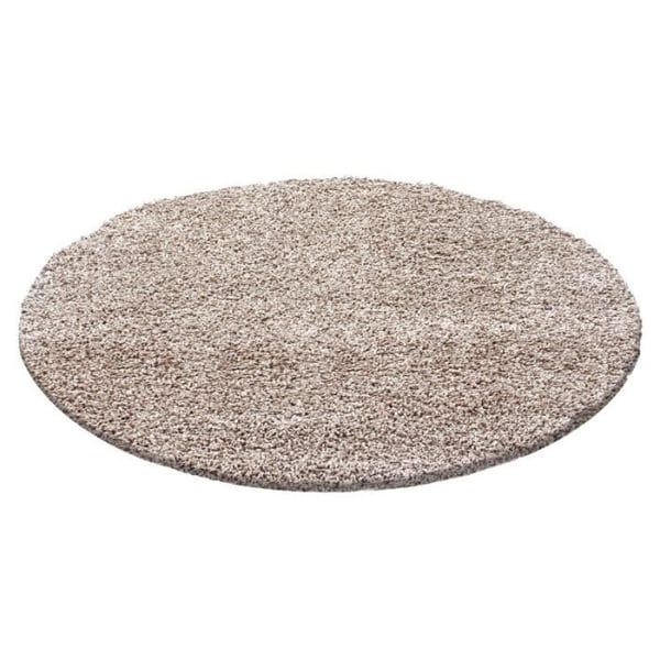 Tapis - BEIGE - Shaggy - 200x290 cm - 30 mm - Oekotex Standard 100