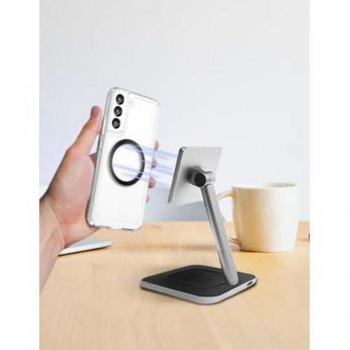 Adaptör - BigBen - Kompatibel med MagSafe - Pack om 2 - Svart och Silver - Laddar två telefoner