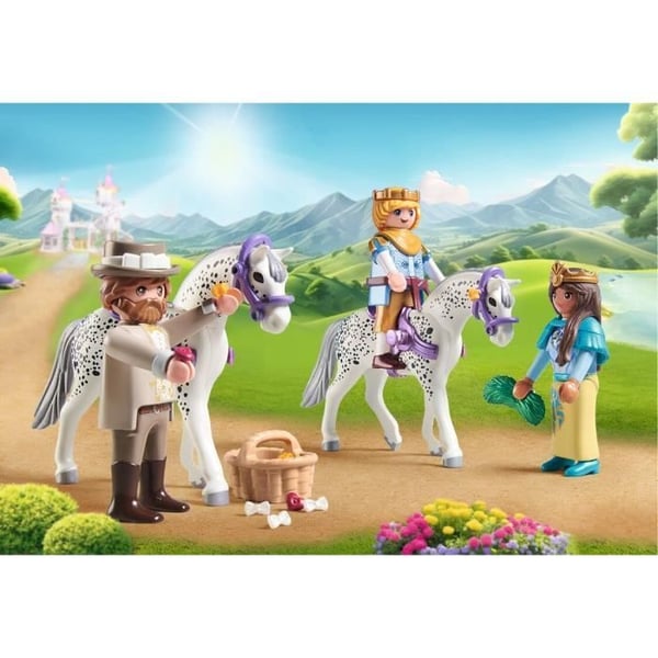 PLAYMOBIL 71846 Karet med prinspar og kusk, Princess Magic, 97 dele, fra 4 år