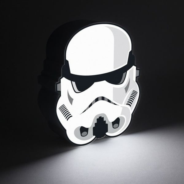 Lampe 2D - PALADONE - STORMTROOPER - LED - 16CM - Indendørs - Moderne Design