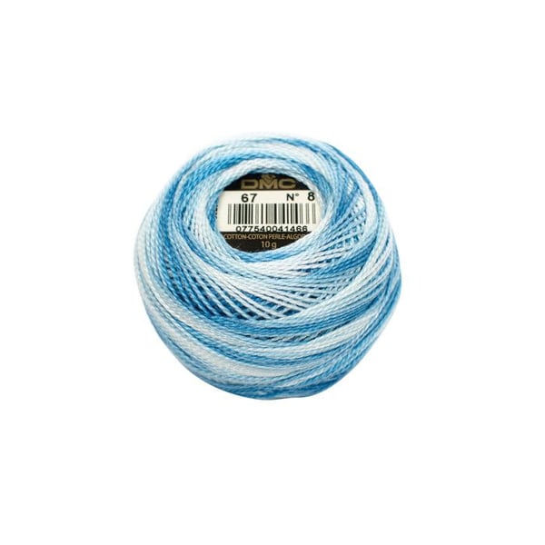 Coton perlé DMC art 116, storlek 8 - nystan på 80m - Att 67
