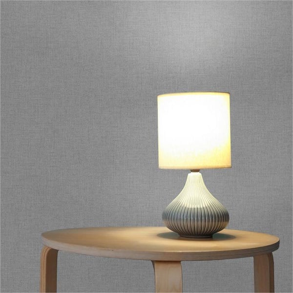 Enfärgad tapet M1-No.3079 Non-woven tapet Grå enfärgad tapet