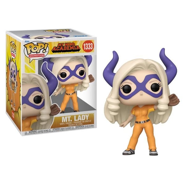 Figurine Funko Pop! Super N° | My Hero Academia Hlb | Mt. Lady (baseball)