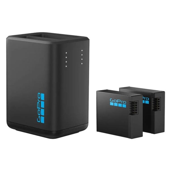 GOPRO Dubbel batteriladdare för HERO13 Black