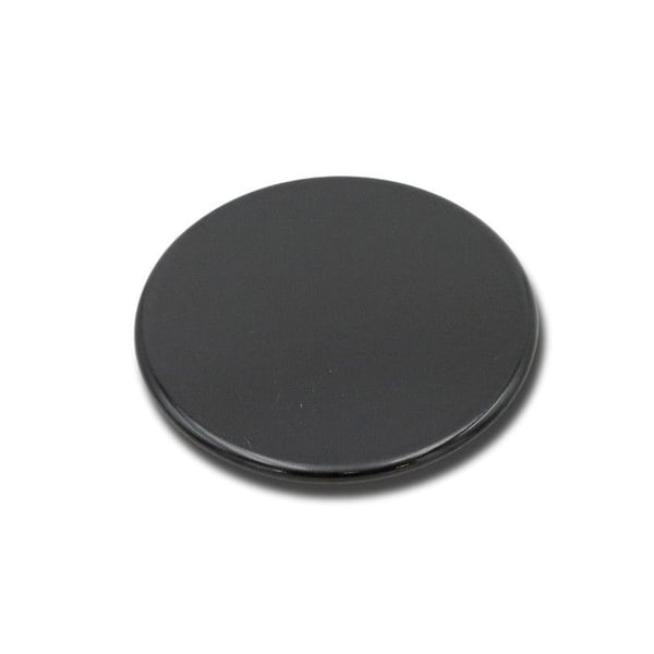 Snabb svart brännarkåpa Diam.100mm Stekplatta C00052931, 482000026824 INDESIT, ARISTON HOTPOINT, SCHOLTES, WHIRLPOOL, IKE