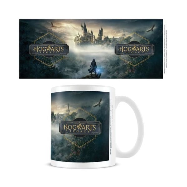 Mug - PYRAMID INTERNATIONAL - Harry Potter - Keramik - Vit - Cylindrisk