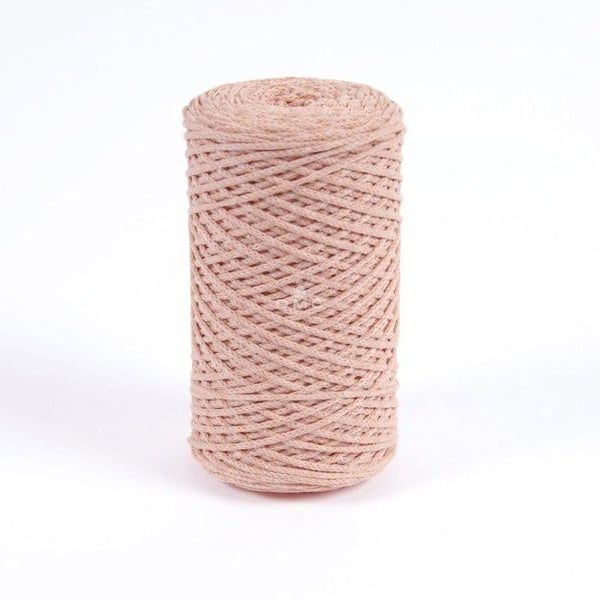 DMC - Återvunnen bomullstråd Eco Vita 4mm 250g Col. 104 rosa