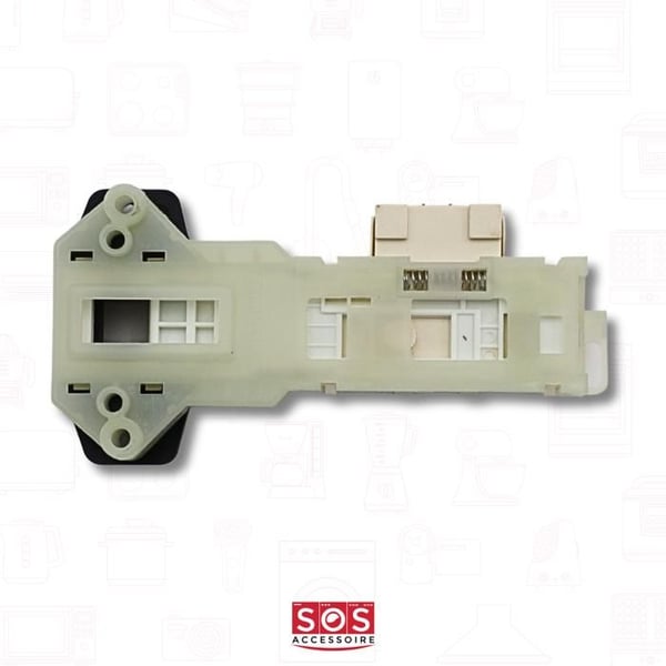 SOS Tillbehör Dörrsäkerhet, Stängning, Lås för Tvättmaskin 0020400505C AYA, FAR, HAIER, PROLINE