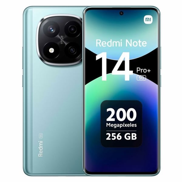 Smartphone - XIAOMI - Redmi Note 14 Pro Plus 5G - 6,67" - 12 GB RAM - 256 GB Blå