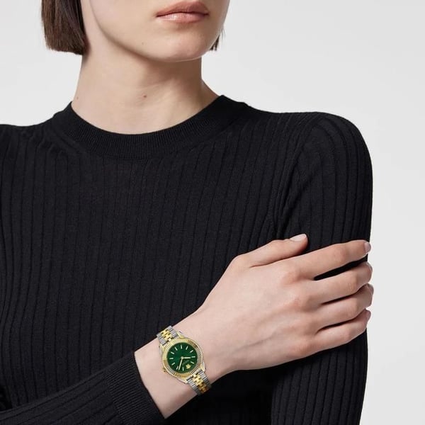 Klocka - VERSACE - Greca Time Lady VE9CA0324 - Kvarts Schweizisk Tillverkad - Kapsel 30 mm - Safirglas