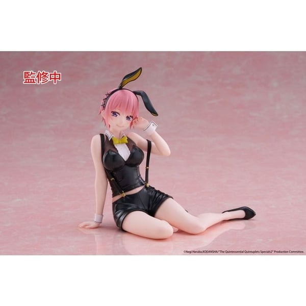 Statuett - TAITO PRISE - Ichika Nakano Bunny Ver. - 13 cm - Ros - Kontor - Barn