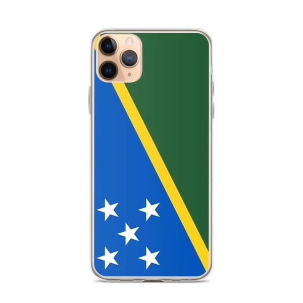 Mobilskal - PIXELFORMA - Flagga Salomonöarna - Mångsidig - Hållbar - Stöt-resistent