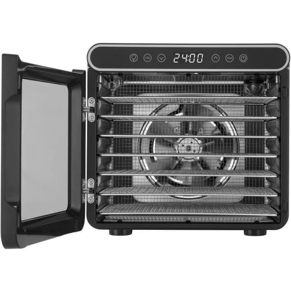 Maddehydrator - Sencor - SFD 7750SS - 7 metalhylder - temperaturer mellem 30 og 75 °C