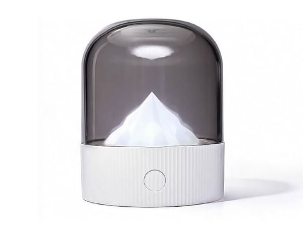 Bordslampa - Nattlampa med variabel intensitet och färger Modell Mont Blanc Vit