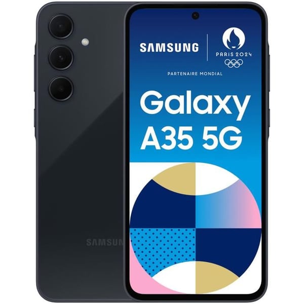 Smartphone - SAMSUNG - A3 - 6 GB RAM - 128 GB - Skärm 6.6 tum Super AMOLED