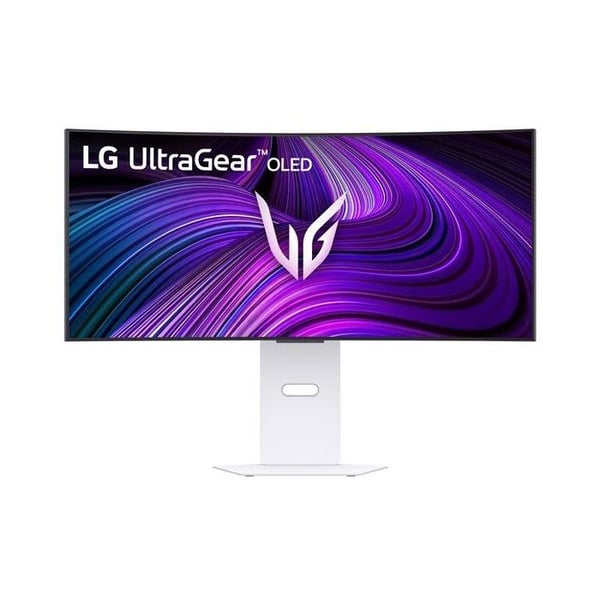 LG 34" WQHD 240Hz Curved Gaming PC Skärm OLED 0,03ms - Höjdjusterbar - 34GX90SA‑W
