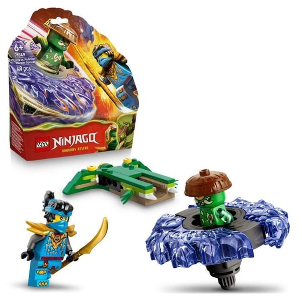LEGO NINJAGO 71849 Nya mot Mutant Monstertoppen - Byggset 6 år