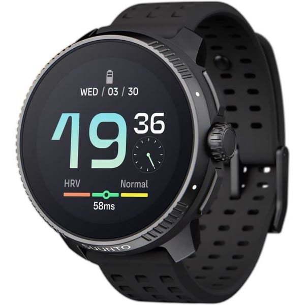 GPS sport ansluten klocka - SUUNTO - Race - 1,43" skärm - Helsvart