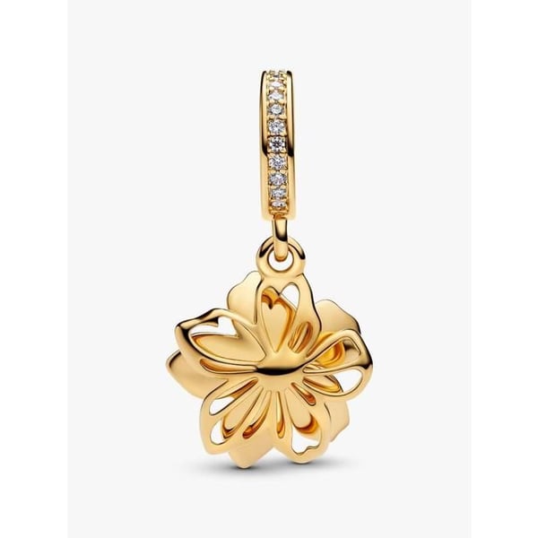 Pandora Charm 760667C01 i 925 silver belagt med 14K roséguld - för Pandora armband, 1 cm