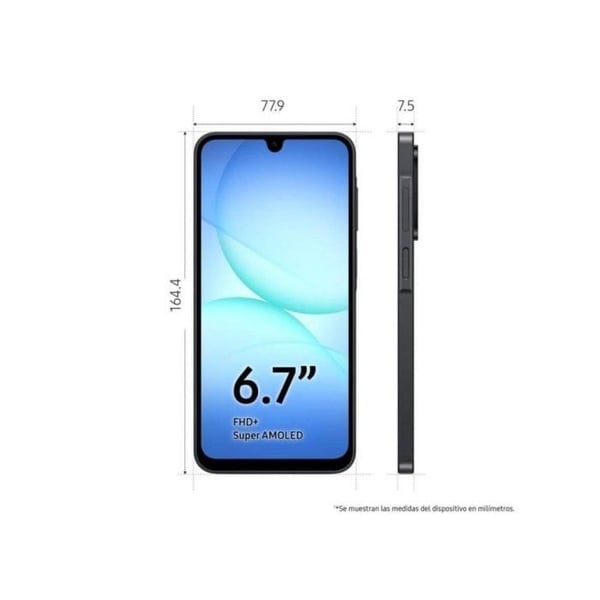 Samsung Galaxy A17 LTE 8GB 256GB 6.7" Svart