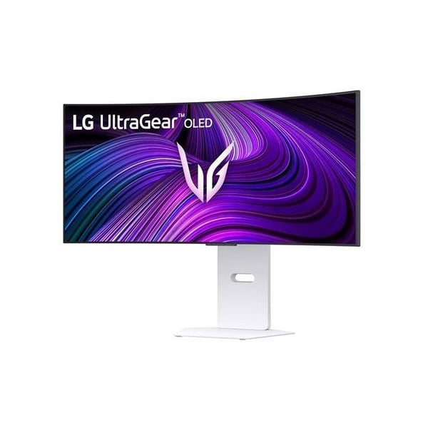 LG 34" WQHD 240Hz Curved Gaming PC Skärm OLED 0,03ms - Höjdjusterbar - 34GX90SA‑W