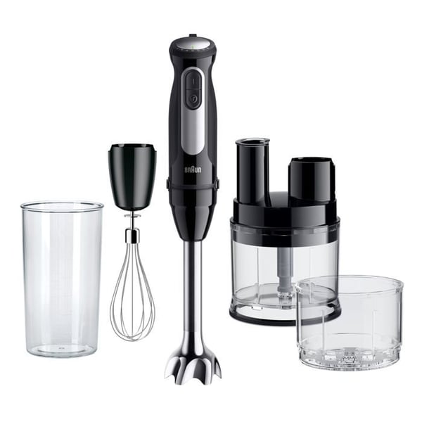 Ponacioussekoitin - Braun - MQ 55755 M - 1000W - 25 nopeutta - Musta