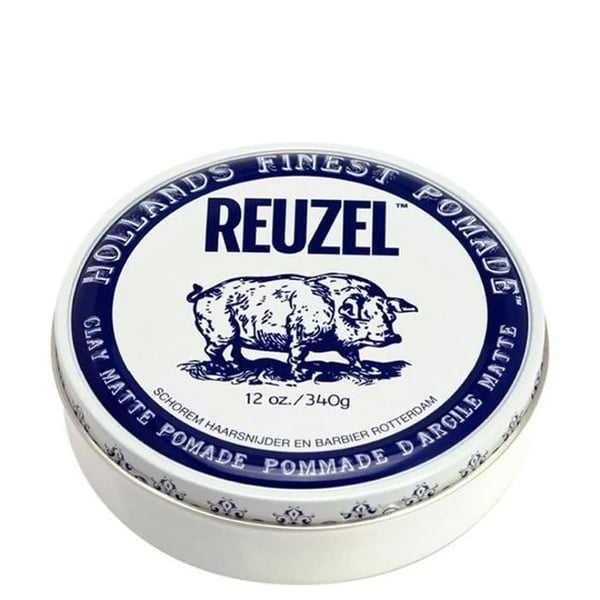 Cire coiffante Clay Matte 340g Reuzel