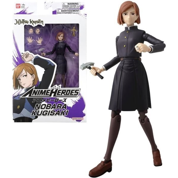 Anime Heroes figur 17 cm - Kugisaki Nobara - Jujutsu Kaisen - Bandai