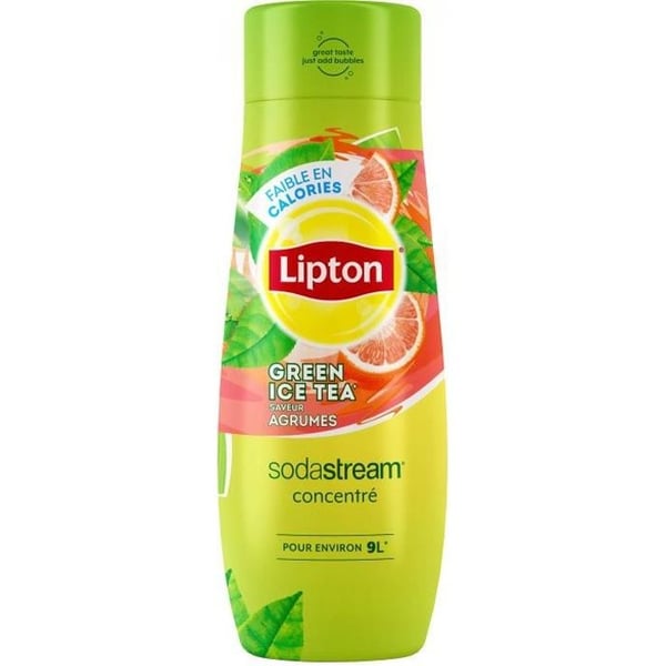 SODASTREAM 30011734 - Lipton Green Ice Tea koncentrat med citrussmak 440ml - Måttkork