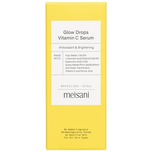 Meisani Glow Drops C-vitamin serum antioxidant och upplysande 15 ml