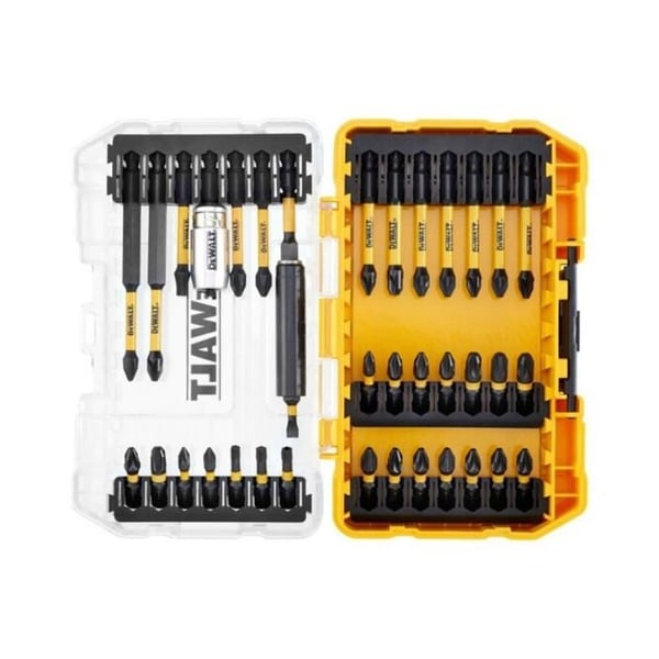 Bitslåda - DEWALT - DT70601T-QZ - 40 delar - Impact Torsion - Aluminium/stål