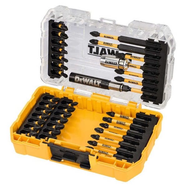 Bitslåda - DEWALT - DT70601T-QZ - 40 delar - Impact Torsion - Aluminium/stål