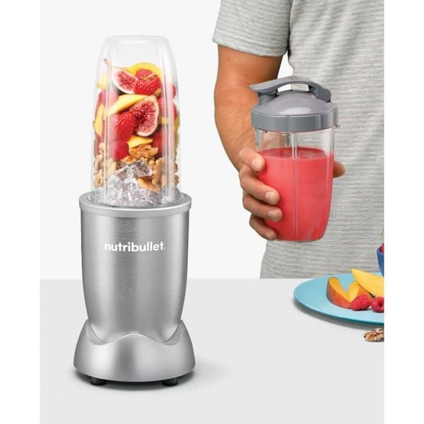 Blender - NUTRIBULLET - Pro NB907S - 900 Watt - 2 kopper uden BPA - Tritan