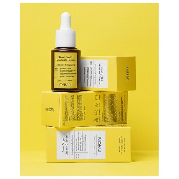 Meisani Glow Drops C-vitamin serum antioxidant och upplysande 15 ml