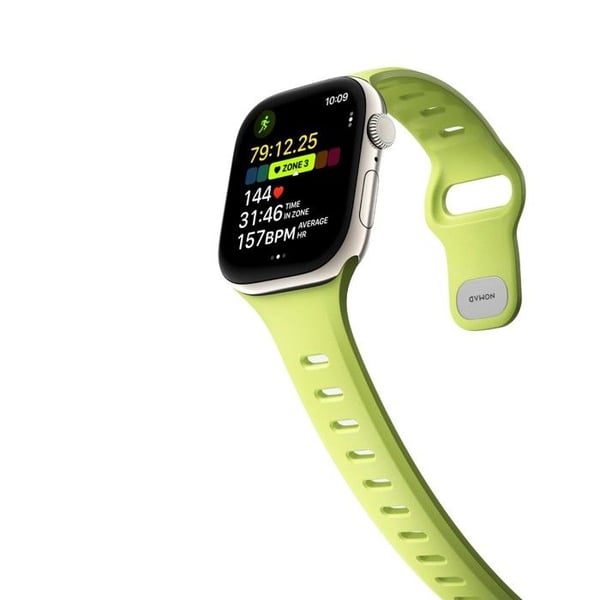 Nomad sportarmband för Apple Watch 41/42mm lime