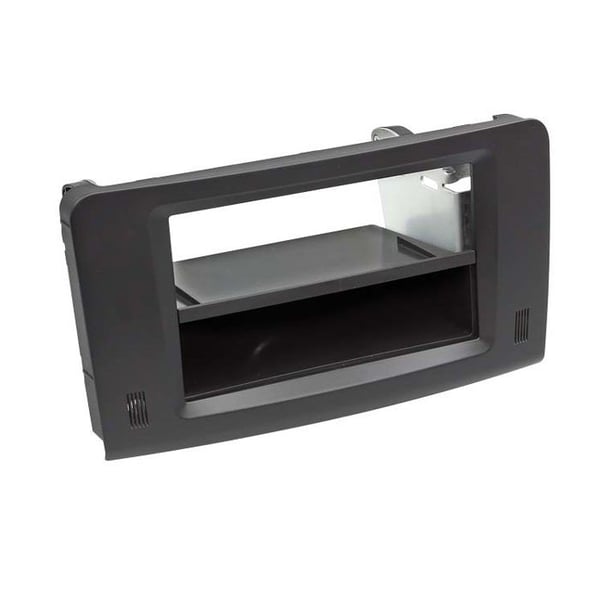2-DIN frontadapter med förvaringsfack för Mercedes M-Class W164 2005 >