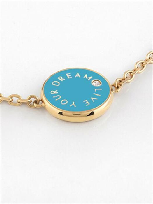 Elegant halsband i guldplätering Dreaming Guess JUBN03119JWYGAQT/U