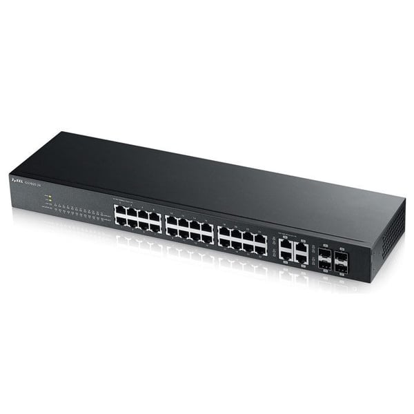 Ethernet-switch - ZYXEL - GS1920-24V2 - 24 porte - Administrerbar - Modulær - Monterbar