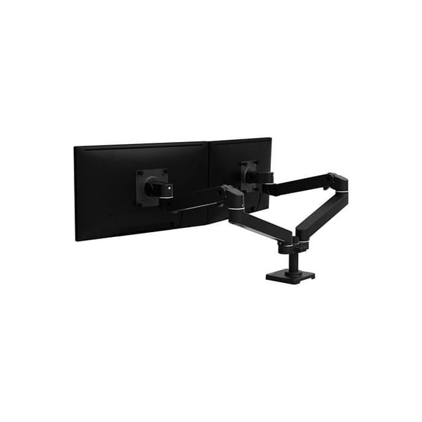 Stöd Monitor - Ergotron - LX Pro Arm - Fällbar - Matt Svart - Bordsmontering
