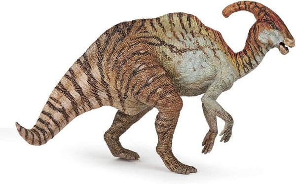 Parasaurolophus Papo-figur för barn från 3 år och uppåt - Ultrarealistisk, handmålad dinosaurie