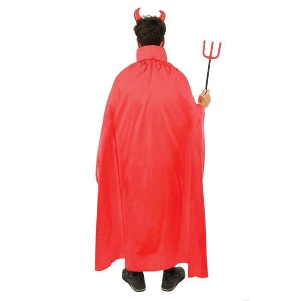 Djävul - LITEN CLOWN - Vuxen - One Size - Röd - Praktiskt Verktyg