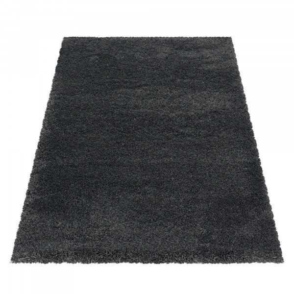 Vardagsrumsmatta - Hochflor - FLUFFY 3500 - 80x250 cm - 100% Polyester - Grå