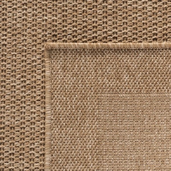 Utomhus Inomhus Matta - MELIS HOME - 80x250 cm - Naturlig Jute - 5 mm - Fuktbeständig
